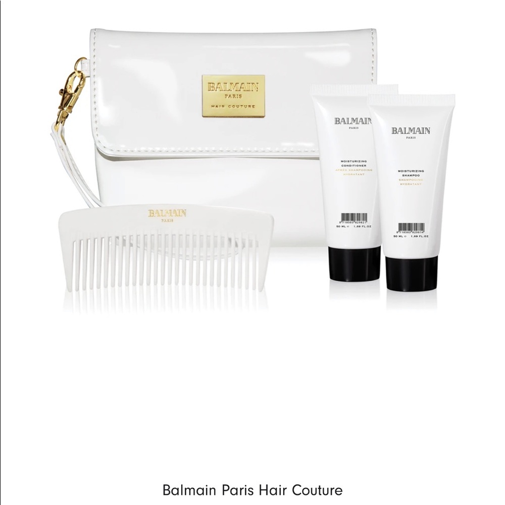 BALMAIN paris hair couture set LIMITED EDITION